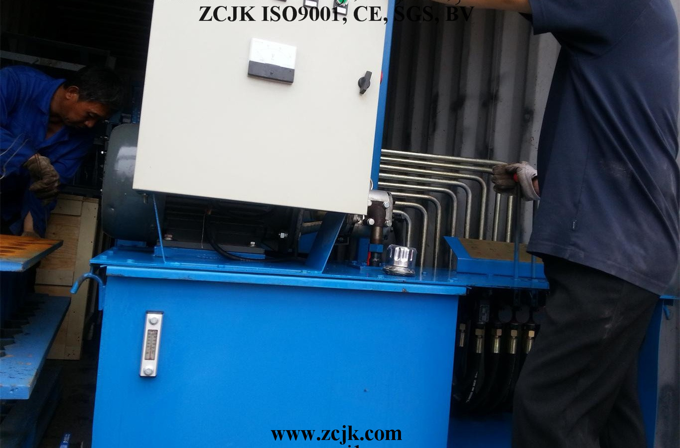 Máquina de fabricación de ladrillo de Bhután ZCJK 4-20A (3)
