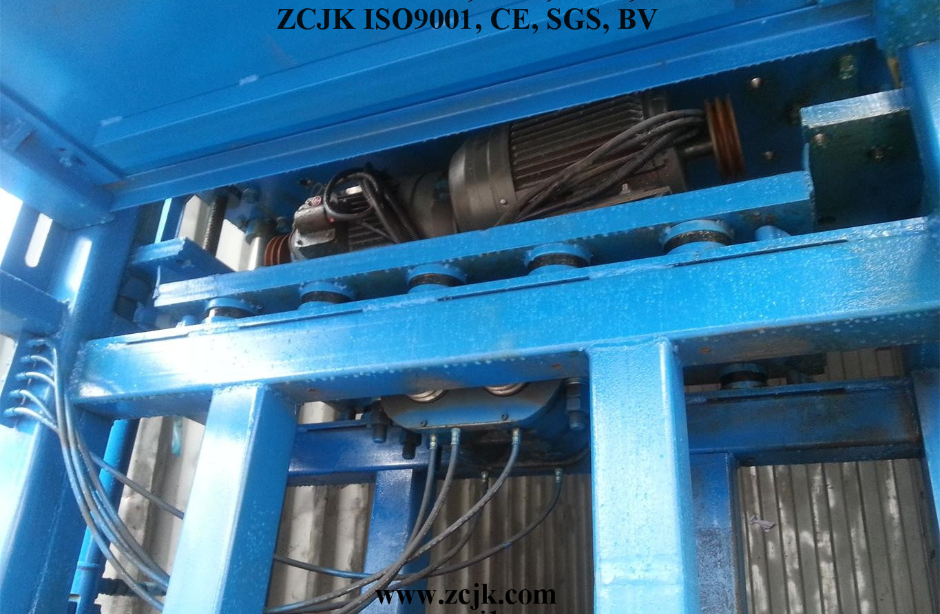 Máquina de fabricación de ladrillo de Bhután ZCJK 4-20A (1)