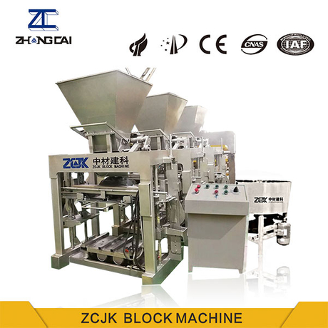 Máquina para fabricar bloques de hormigón QTJ4-40A