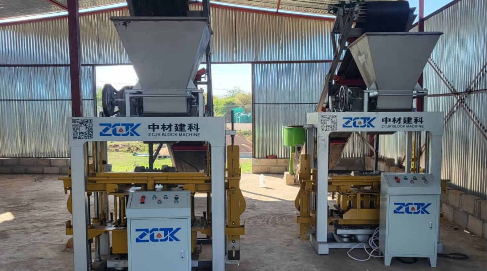 Máquina Bloquera ZCJK en Botswana