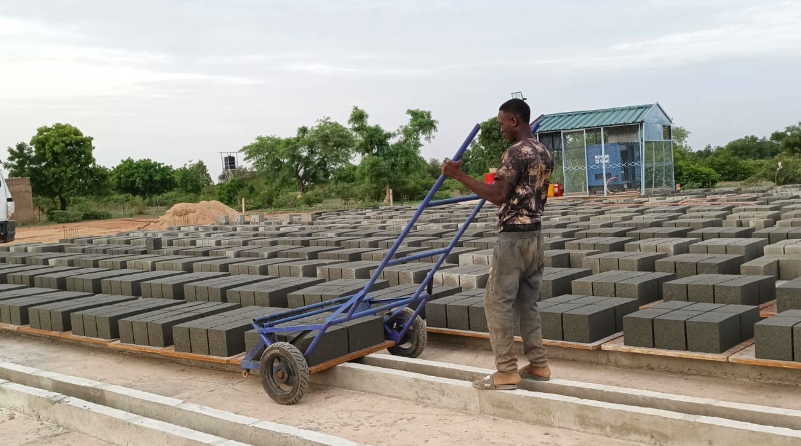 Máquina Bloquera ZCJK en Burkina Faso