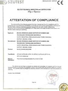 Certificado CE