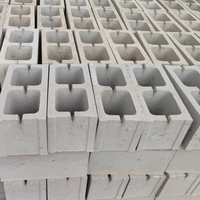 Bloques huecos de hormigón producidos por la máquina para fabricar ladrillos de ZCJK