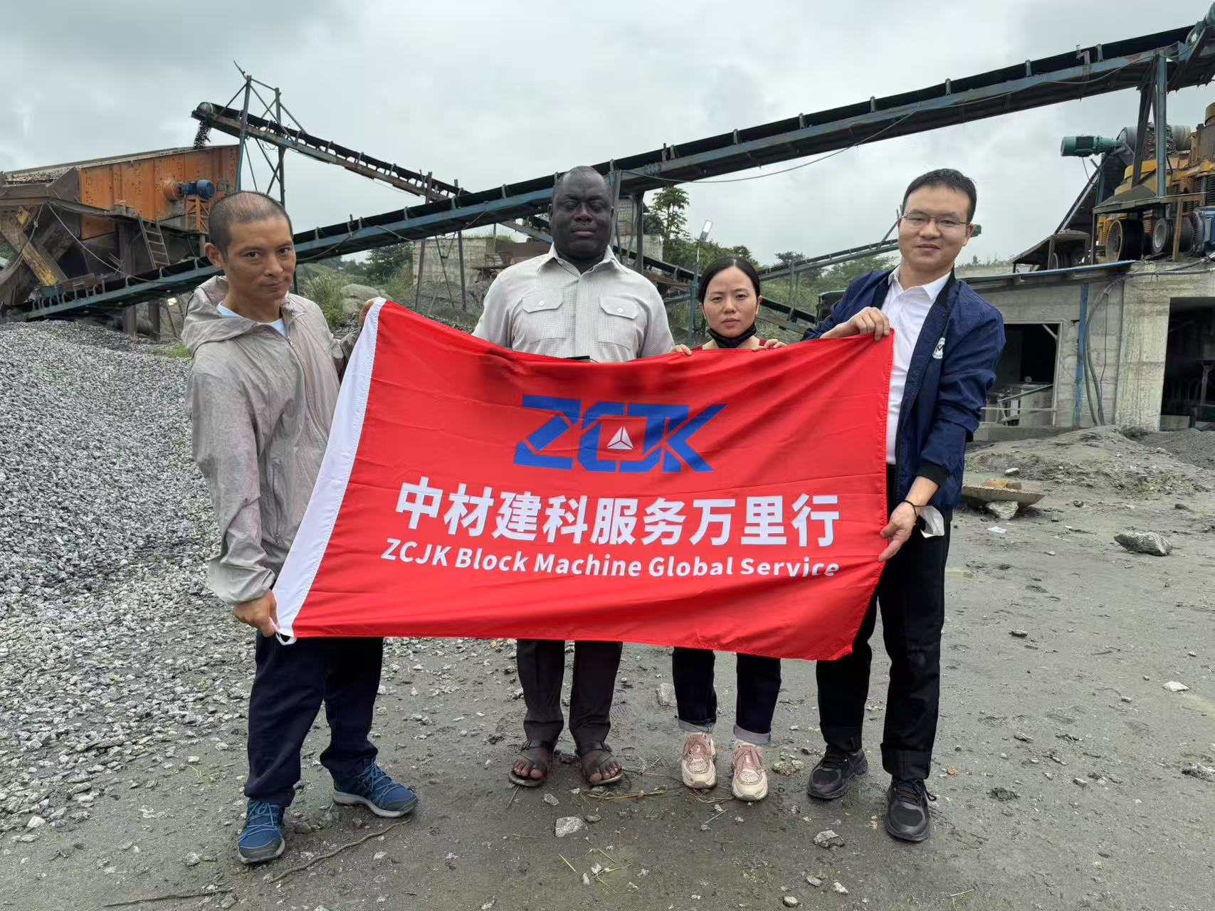ZCJK Block Machine Global Service &mdash;Ghana-3